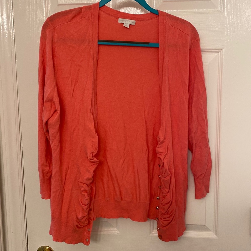 XL Pink Cardigan from New York & Company